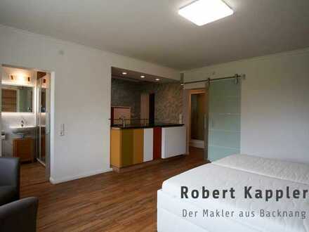 Schöne 1-Zimmer-Wohnung mit Terrasse in Traumlage I robert-kappler.de I Der Makler aus Backnang.