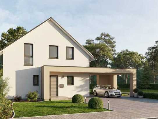 Modernes Einfamilienhaus mit individueller Planung und umweltfreundlicher Energieversorgung