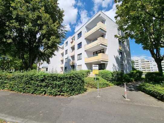 HELLE 2-ZIMMER-WOHNUNG MIT SONNENBALKON, TIEFGARAGENSTELLPLATZ UND SCHÖNEM SCHNITT