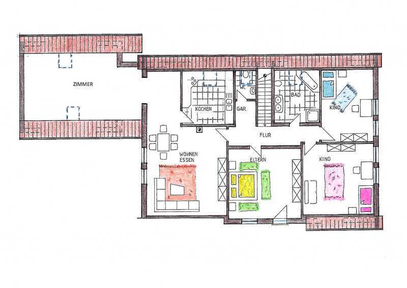                                                               5-Zimmer Dachgeschosswohnung in Bechhofen/Gro&szlig;enried                                                       in Burk (Ansbach)