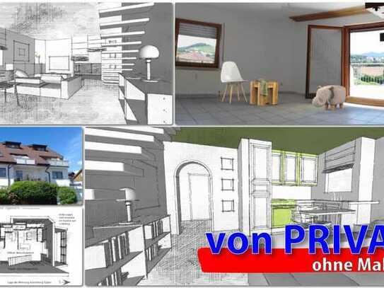 ⭕ 3 Zimmer Galeriewohnung 76/83 m² Inkl. Garage u. Stellplatz ✔️