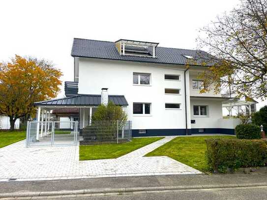Kernsanierte 3-Zimmer-Wohnung mit Dachterrasse und Garage in Goldscheuer