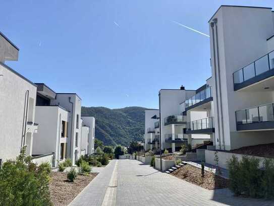 Exklusive Neubauwohnung mit Rhein - und Weinbergblick im Kurpark in Boppard - Bad Salzig