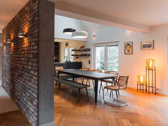 Manhattan-Loft-Style-Penthouse in Bredeney - Modern Living in bester Lage + Doppelgarage + Kamin