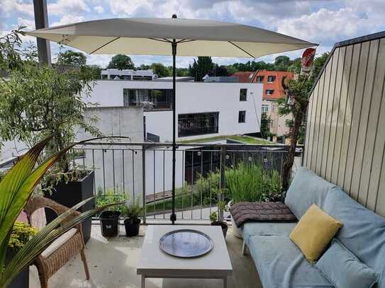 Loft in Bestlage mit Sonnenbalkon, vollausgestattet