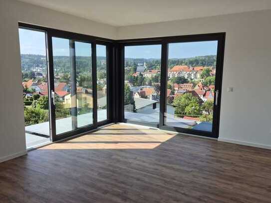 Neubauwohnung mit Charme: Erstbezug mit Blick auf die Bertholdsburg