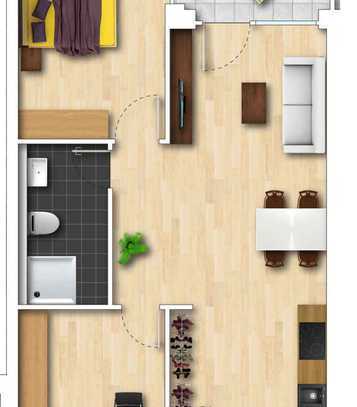Neubauprojekt in Süßen! Schöne 3 Zimmer-Wohnung mit Balkon im 2. Obergeschoss. Mit Aufzug !