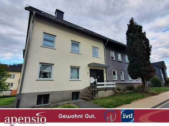 apensio -GEWOHNT GUT-: 3-Zimmer Wohnung mit Terrasse