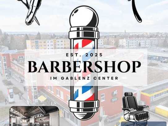 Barbershop in Chemnitz: Top-Lage im Gablenz Center wartet auf Sie zur Miete, sehr gut besucht