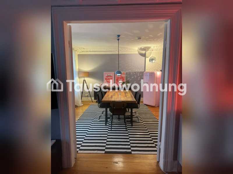 Tauschwohnung: Gemütliche 4 Zi. Altbauwohnung im Grindel/ Rotherbaum