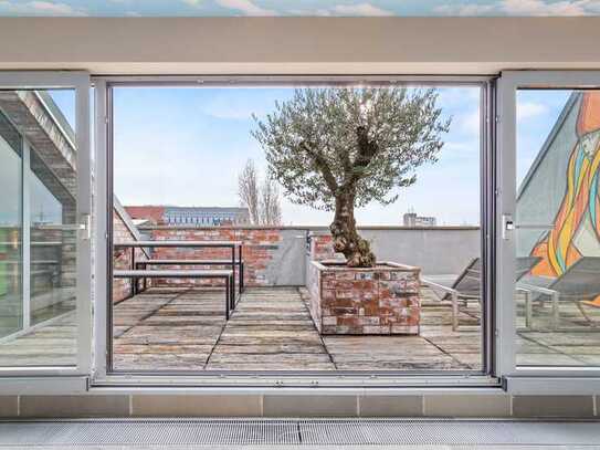 WOHNEN direkt am KUDAMM: 4,5-Zi. auf 3 Ebenen, 187 m² DACHTERRASSE - LUXUS PUR inkl. Kunstsammlung