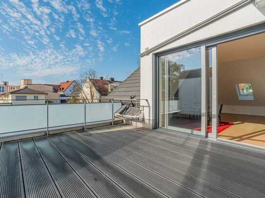 High-End Dachterrassenwohnung inkl. EBK in ruhiger Zentrumslage von Markt Schwaben