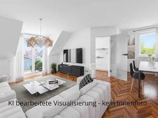 2 - Zimmer - Wohnung mit sonniger Gartenterrasse
provisionsfrei für Kaufende