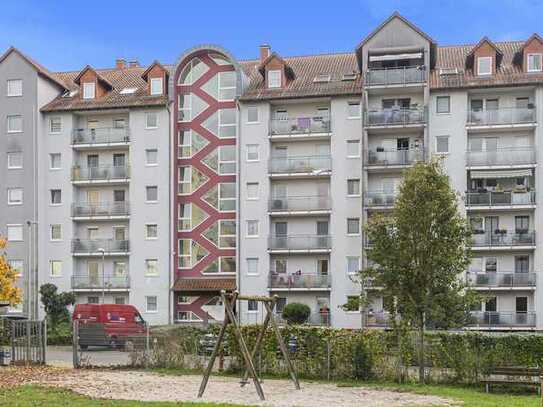 Moderne 4-ZKB-Eigentumswohnung im 6. Obergeschoss mit Blick über die Dächer von Germersheim