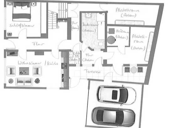 Renoviertes 8-Zimmer-Haus zu vermieten, in einer ruhigen und angenehmen Straße