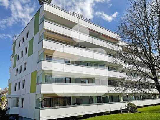 Renovierungsbedürftige Wohnung mit Aussicht