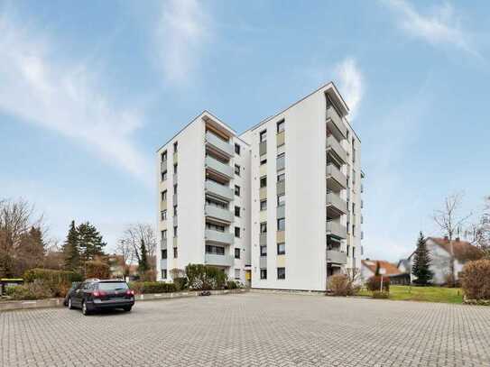 Perfekt aufgeteilte 3-Zimmer-Wohnung mit tollem Ausblick inkl. TG-Stellplatz in Oberasbach