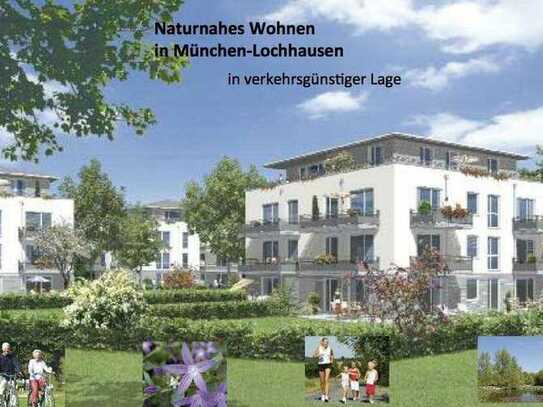 3-Zimmer-Wohnung im Grünen mit süd-west Lage - stadtnah im Westen von München