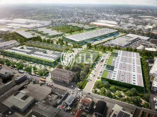 Hochmoderner Gewerbepark in bester Lage von Düsseldorf | Rampen | ebenerdig | nachhaltig
