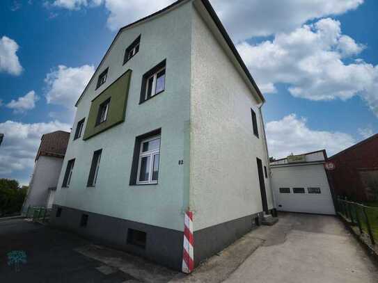 ***Freistehendes Mehrgenerationenhaus + Büroflächen + Lager & ein herrlicher Garten