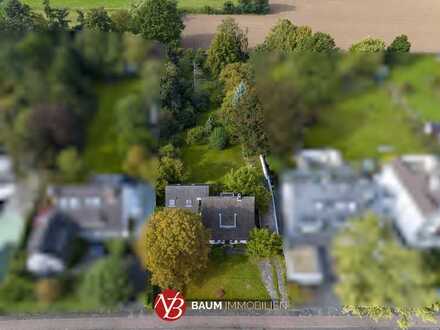 Was für ein Ausblick! Sehr großzügiges Baugrundstück in begehrter Wohnlage von Meerbusch-Büderich