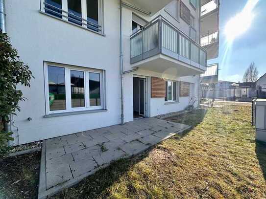 Helle, moderne 2-Zimmer Erdgeschosswohnung mit Garten in Fürth