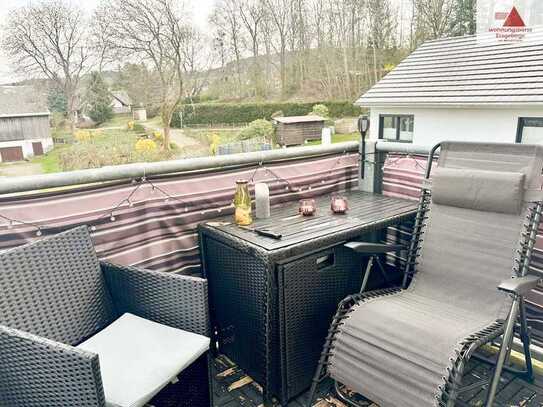 4-Raum-Wohnung im Dachgeschoss – Maisonette – Balkon – Stellplatz!! Alles in Thum – Jahnsbach!!