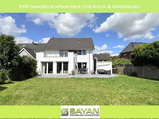 SAYAN Immobilien Köln - Wunderschönes EFH mit unverbaubarem Feldblick in Jüchen-Hochneukirch -