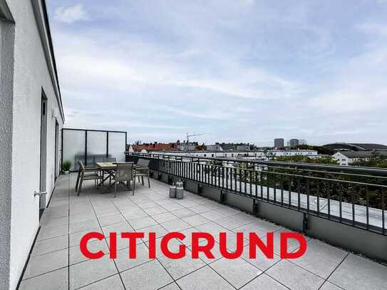 Neuhausen/Zentrale Citylage - Stilvolles Wohnen mit exklusiver Panorama-Dachterrasse