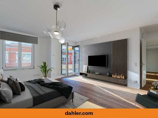 New-build penthouse with rooftop terrace in "The Seven" in Potsdam-Babelsberg - first occupancy!