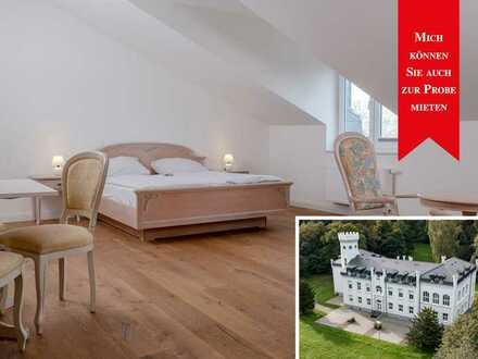 1-Zimmer "großes Schloss Studio" – Kapitalanlage mit emotionaler Rendite im Schloss Hohendorf