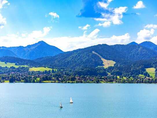 Panorama-Seeblick! Einmaliges Grundstück am Tegernsee