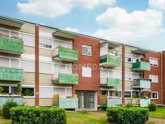 Ruhig gelegen! Gemütliche 1-Zimmer-Erdgeschosswohnung mit Süd-West-Balkon