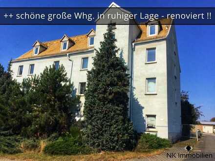 ++ sehr schöne & geräumige 5-Raum Wohnung in ruhiger & idyllischer Lage - frisch renoviert!