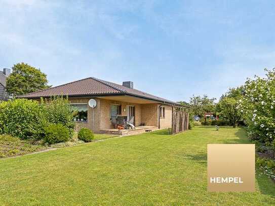 Natur trifft Raum -
Freistehender Bungalow mit Platz zum Entfalten und großem Garten in Kalkar