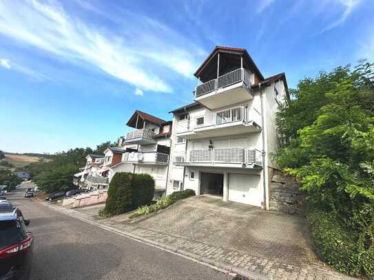 GLOBAL INVEST SINSHEIM | 3-Zimmer-Wohnung in Toplage von Rohrbach mit tollem Fernblick und Garage