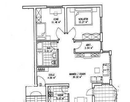 3-Zimmer-Wohnung im 1. Obergeschoss
