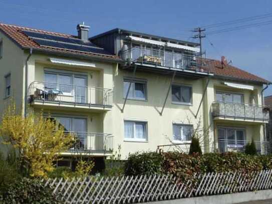 Gepflegte 2-Zimmer-Wohnung mit Balkon und Einbauküche in Nattheim