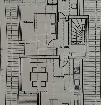 helle 2-Zi.- DG - Whg Ottobrunn mit Loggia