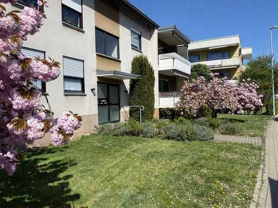Ansprechende 3-Zimmer-Hochparterre-Wohnung mit Balkon und Einbauküche in Unkel