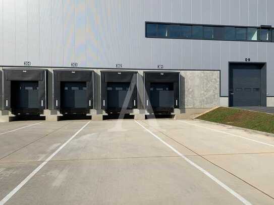 NEUBAU LOGISTIKHALLE IN KREFELD | RAMPE & EBENERDIG | MIETE | ANGERMANN NRW