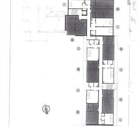 Vermietete 1-Zimmer-DG-Wohnung in Karlsruhe mit Tiefgaragenstellplatz