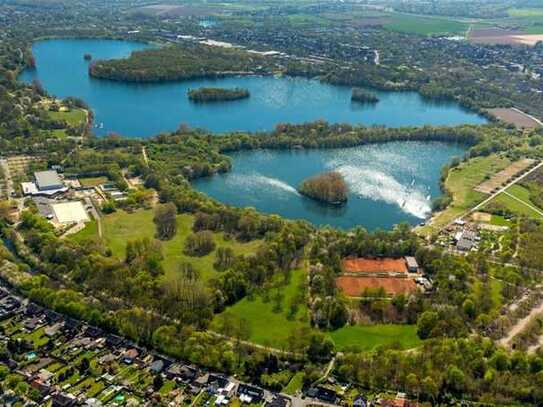 WOHLFÜHLEN AM TOEPPERSEE _ ERDGESCHOSS, 3-RAUM, 2 BÄDER, TERRASSE UND GARTENNUTZUNG! [C15]