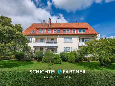 Bremen - Vegesack | Großzügige, modernisierte 3-Zimmer-Wohnung mit Sonnenbalkon in beliebter Lage