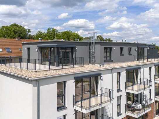 Wohlfühlen im Alter - Barrierearme Neubau-Seniorenwohnung mit Dachterrasse