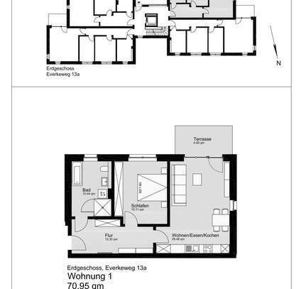 Erdgeschoss Wohnung in einer ruhigen Wohnlage!