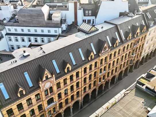 Neubau-Erstbezug Rarität auf den Colonnaden – Prachtstraße zwischen Alster und Oper