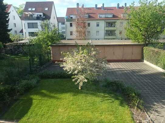 BESTLAGE MANNHEIM-ALMENHOF: 3-FAM-REIHENENDHAUS MIT 6 GARAGEN, HOF, GARTEN UND SOUTERRAIN-STUDIO