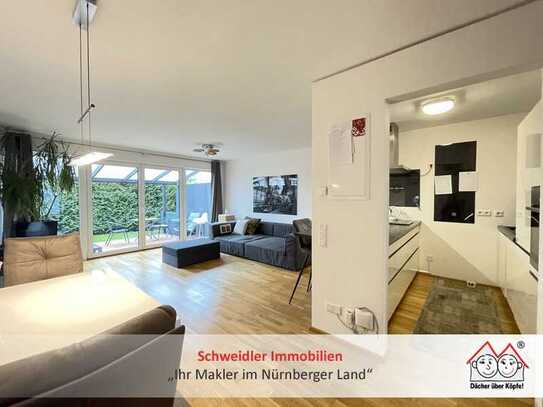 Wohnen all-inclusive! Modernes Townhouse in ruhiger Lage von Nürnberg, Nähe Wöhrder See