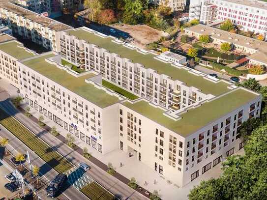 Lindenau Forum - Seniorenresidenz - moderne Wohnung in verkehrsgünstiger Lage und mit Loggia